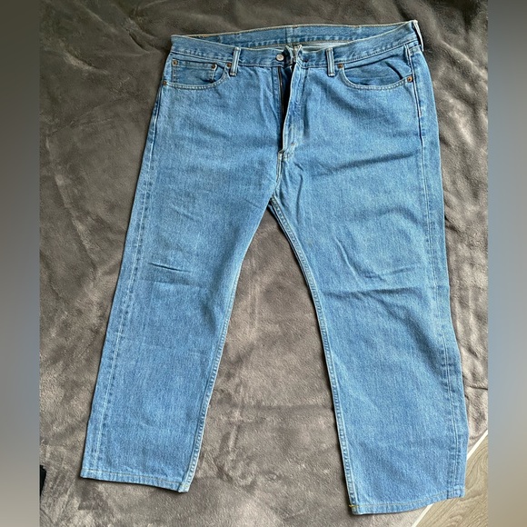 Levi’s 505 denim W4o L29 good condition - Picture 4 of 5